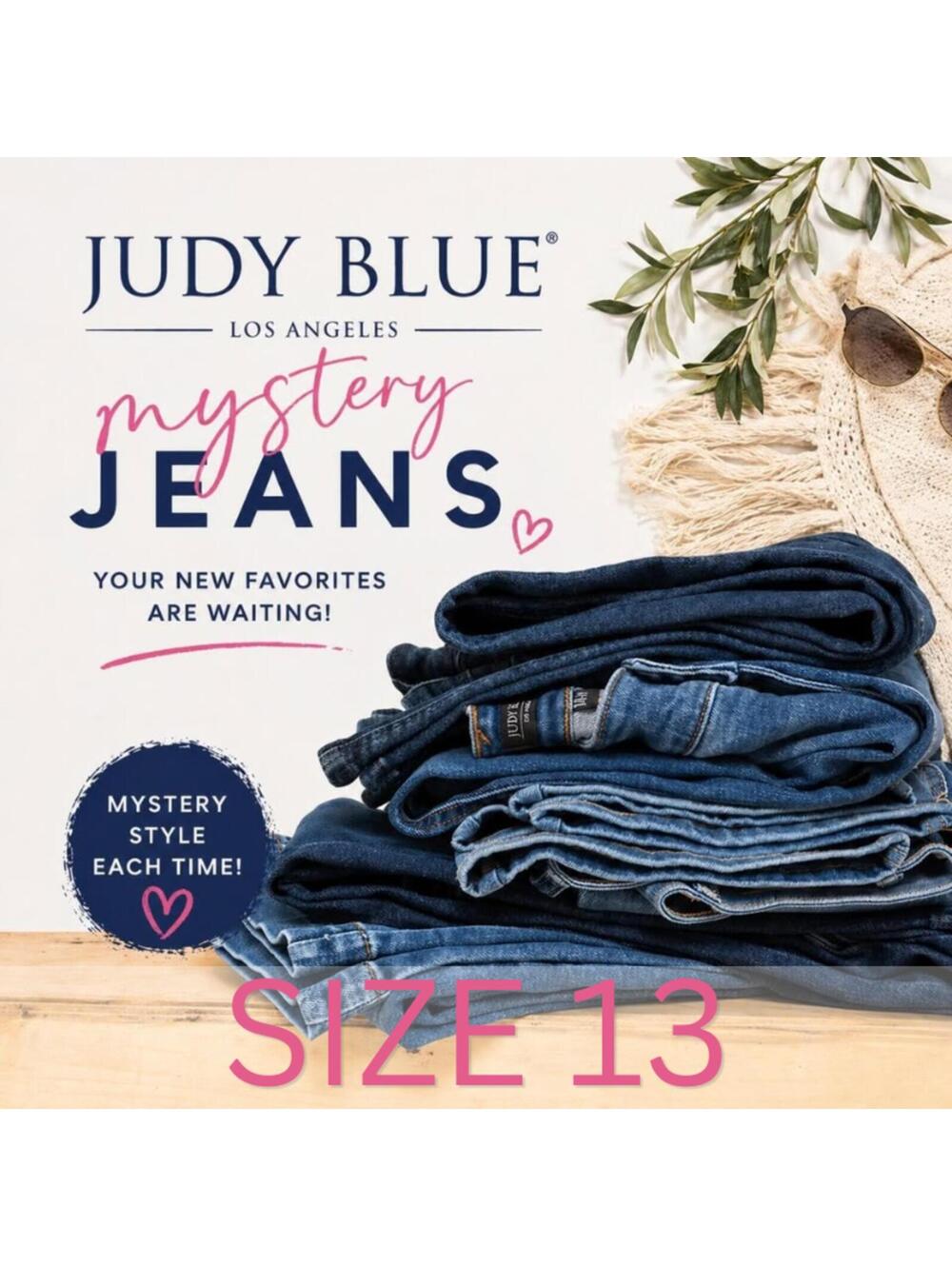 Judy Blue Jeans Mystery Box Size 13; 2 Pairs of Jeans New With Tags